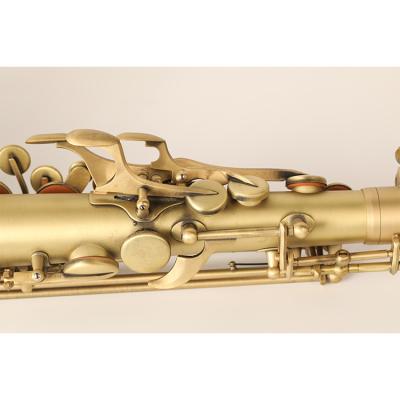 China Portable H68 Brass Band For School Gold Lacquer Alto Saxophone Customized Alto Saxophone for sale