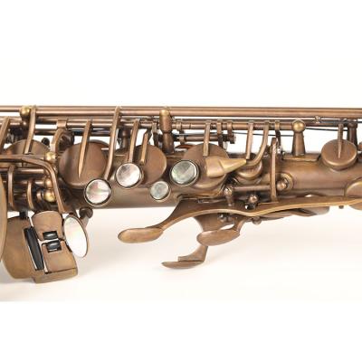 China Factory Wholesale H68 Brass Band Mini Alto Saxophone With Exquisitely Engraving Customized Alto Saxophone for sale