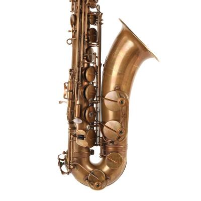 China H68 brass band best selling hand carved flower easy to drive h59 copper bar tonor saxophone for sale