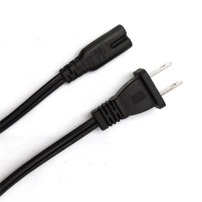 China Power Station American Standard Two Plug Eight Shaped Tail With 303 Switch Power Cord Eu Electric Wire Cable Production Line for sale