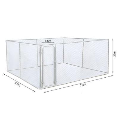 China Durable Low Price Wire Mesh Dog Kennel Panels Run Heavy Duty Foldable Luxury Barrier for sale