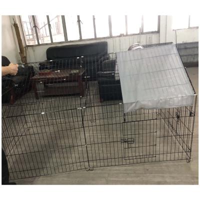 China Small Animal Run Restaurant Pet Cage Playpen Rabbit Cage Metal Chicken Cage for sale