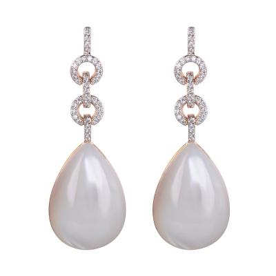 China Gold 2019 New Jewelry Dangle Earrings For Women Water Drop Earrings for sale