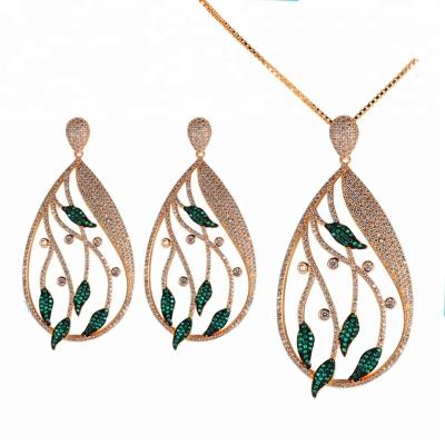 China Cute Gold Jewelry Sets Women Fashion Jewelry Gold Plated Jewelry for sale