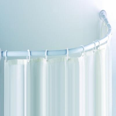 China Sustainable Universal Type U Corner Use Shower Curtain Rod for sale