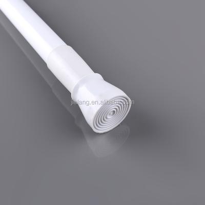 China Sustainable extendable shower curtain rod (PVC coated aluminum) innerspring /different color for your choices for sale