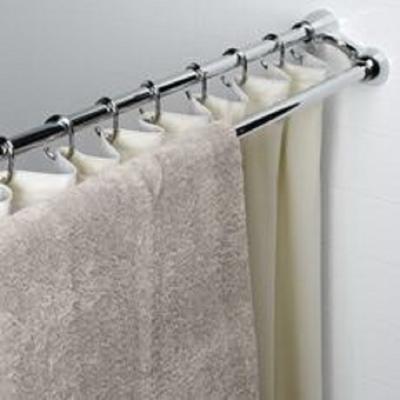 China Sustainable Double Extendable Stainless Steel Shower Rod for sale