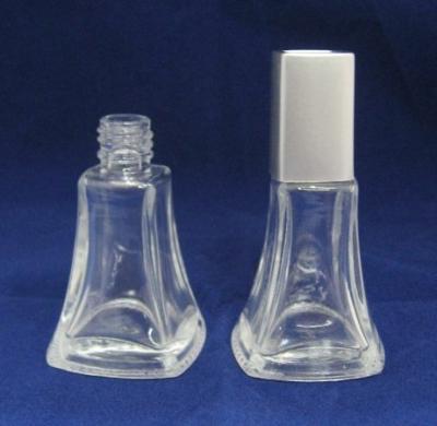 China Fashionable 10ML glass nail polish bottle for sale