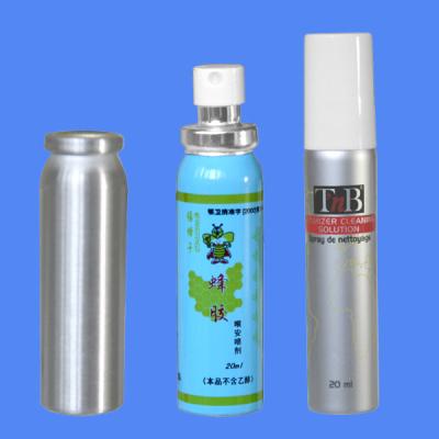 China Aluminum Spray Bottle for Aerosol for sale