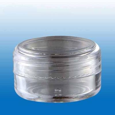 China PS Plastic Cosmetic Jars   for sale