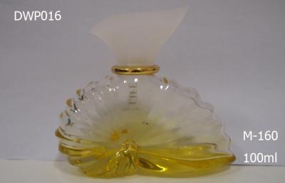 China Geschilderde de flessen van het de nevelparfum van het kroonslak100ml glas/Met een laag bedekte Kleur Te koop