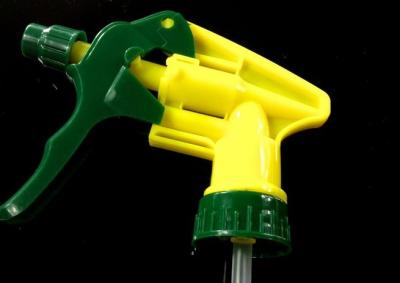 China Ø28/410, Ø28/415 Yellow Plastic Trigger Sprayer Nozzle For Fine Mist Applications AM-TPN for sale