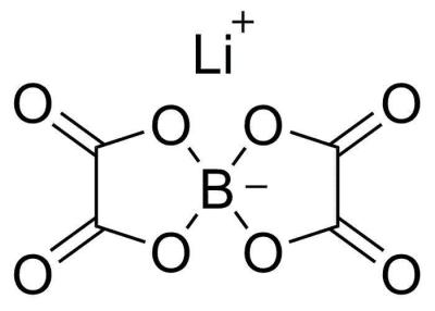 China LiBOB  Electrolyte Additives lithium bis(oxalate) borate CAS NO 244761-29-3 99% for sale