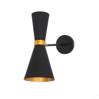 China Contemporary Wholesale Prices Chinese Lighting Manufacture Indoor LED Wall Lights Creative Black Industrial Wall Lamps Wall Decor Lamps for sale