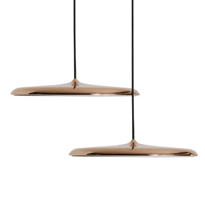 China Contemporary SAA CE VDE ROHS Certificated Rose Nordic Design Aluminum Hanging Pendant Lighting Lamps For Home for sale