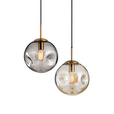 China 2021 Contemporary Zhongshan Lighting Factory Nordic Country Design Glass Pendant Light Modern Hanging Lamp For Home Living for sale