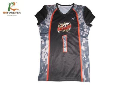 China Polyester Mesh Custom Camo Football Jerseys TeamWear Silk Screen Printing for sale