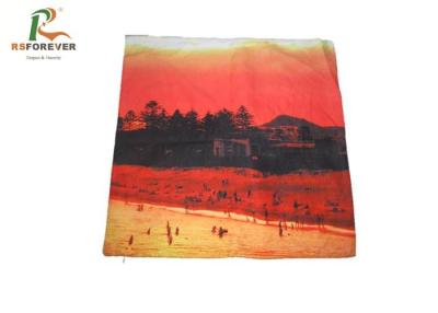 China Breathable Dye Sublimation Pillow Cases , 100 Polyester Pillow Cases Fabric for sale