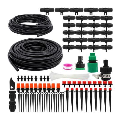 China Outdoor Irrigation Drip Irrigation Kit Tubing Garden 1/4 Automatic Drip Irrigation Supply For Irrigation System for sale