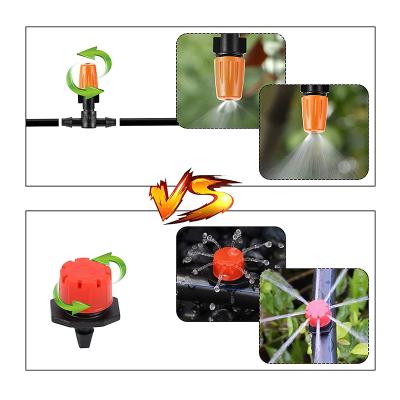 China Outdoor Irrigation Outdoor Mist Coolant Water Sprinkler Self Watering System For Outdoor Plants for sale