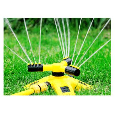 China Automatic Outdoor Irrigation 360 Degrees Rotating Garden Irrigation Lawn Sprinkler Hose Pipe Sprinklers for sale