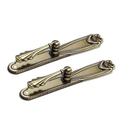 China Easy Installation Antique Brass Cabinet Handles Drawer Handle Furniture Cupboard for sale