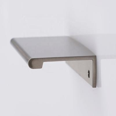 China Easy Installation Jason Embedded Drawer Aluminum Alloy Edge Handle Cabinet Door Pull Hidden Handle for sale