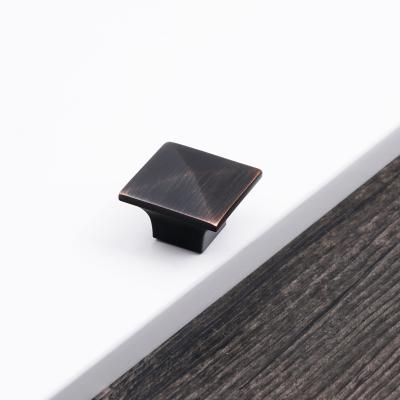 China Wholesale Contemporary Factory Drawer Knobs Pulls Black Cabinet Handles in Furniture Handle for sale