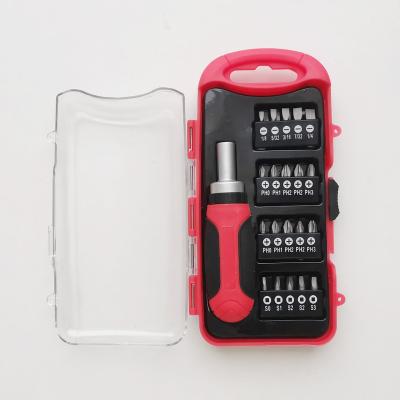 China DIY 21 pcs in 1pocket screwdriver with magnetic magnet screwdriver set for laptop repair screwdriver with changeable bit for sale