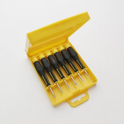 China DIY 6 Pcs S2 Hardware Screwdriver Repair Tool Kit For Phone Computer Magnetic PC Camera Watch Laptop for sale