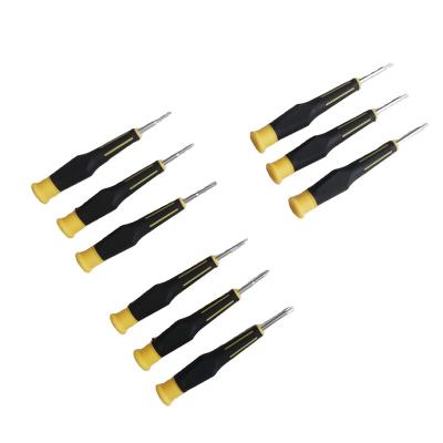 China DIY 9 Piece Precision Screwdriver Set Customized Full Range Precision Destornillador Hand Tools Screwdriver Set for sale