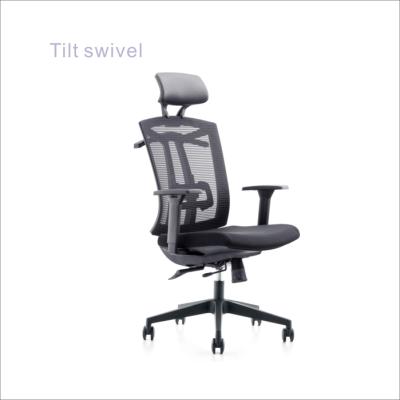 China Adjustable Ergonomic Ergonomic Ergonomic Work Computer Chair Mesh Office Chairs Office Chair Swivel Small Space (Height) for sale