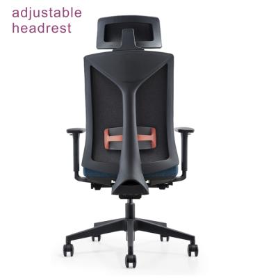 China Adjustable(height)upholster a office chair black mesh chair black mesh floor corc-8.5 price office chair back support for sale