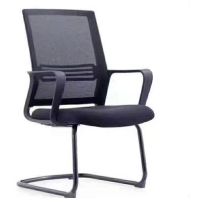 China Foldable Visitor Chairs Office Visitor Lounge Executive Chairs Mesh Back Fabric for sale