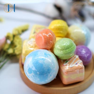 China Health Spa Body Naturally Bath Soap Balls Christmas Bath Bombs Gift Sets for sale