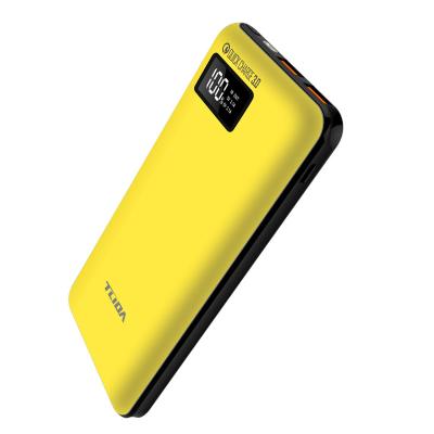 China Fast Charge Support 10000mah Dual 3A Fast Charging Output Power Bank for sale