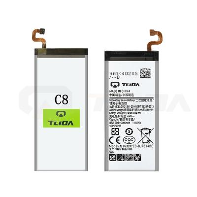 China Eb-bj731abe Mobile Phone Battery For Samsung Galaxy C8 J7 plus C7 2017 For Samsung Galaxy C8 Battery 3000mah for sale