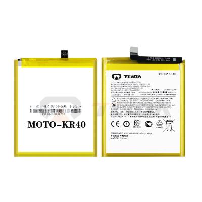 China Mobile Phone Moto KR40 Battery Lithium Polymer Battery For Motorola Kr40 One Vision Replacement Mobile Phone Battery 3500mah for sale