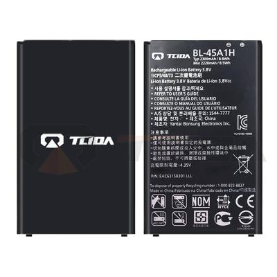 China BL-45A1H Mobile Phone Replacement Phone Battery For LG K10 LTE F670L F670K F670S F670 Q10 K420N K10 BL45A1H for sale