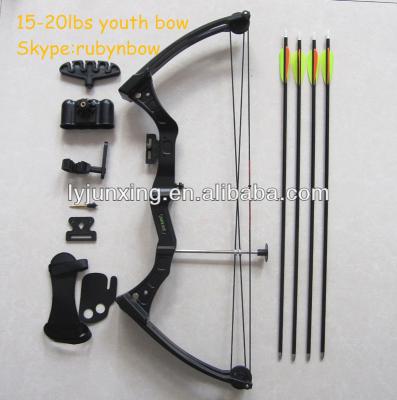 China Black color youth SHOOTING archery, very cheap for sale