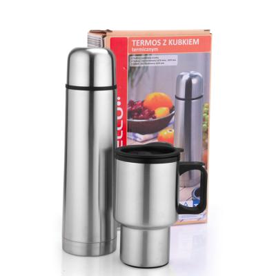 China Sustainable Promotional Insulated Stainless Steel Travel Tumbler Set for sale