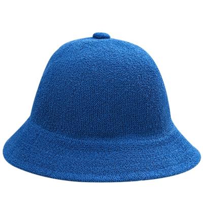 China Custom Winter Fur Bucket Hat Women Character Fur Terry Towel Fuzzy Bucket Hat for sale