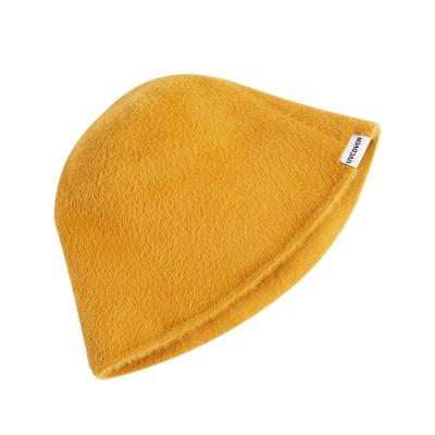 China Beanie Hats Color Acrylic Winter Knitted COMMON Warm Furry Beanie Bucket Hats for sale