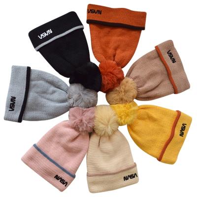 China COMMON winter hat women pom sublimation image fashion beanie knitted winter hats for sale