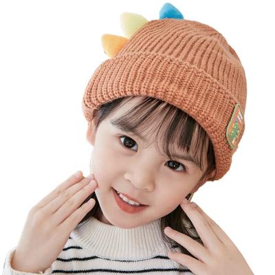 China COMMON Winter Hats Knitted Warm Baby Kids Children Beanie Hat Fall Hat Women for sale