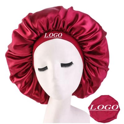 China Checked Custom Logo Cowls Mama and Me Silk Customize Designer Cowls and Satin Hair Wraps for sale