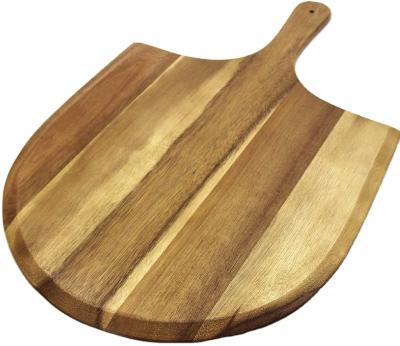 China Large Sustainable Natural Premium Acacia Wood Pizza Skin Pallet Board For Kitchen for sale