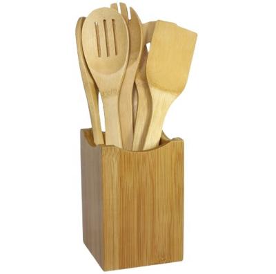 China Viable Wholesale Wooden Bamboo Kitchen Utensils Tools Bamboo Kitchenware Tableware for sale