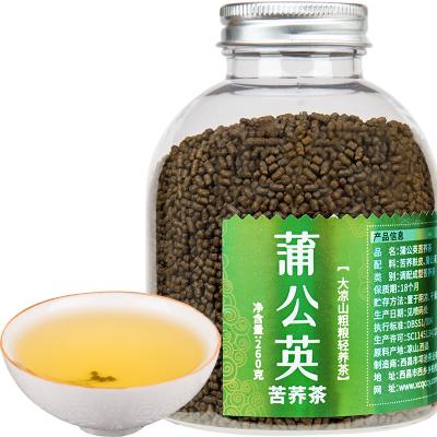 China Tartary Buckwheat Dandelion Tea Slimming Tea with 260g Box Buckwheat for sale