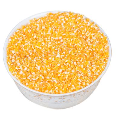 China Low price high quality dry corn grits from Qiongchi with starch 900g canned clean and hygienic for sale